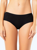 Трусы женские хипстеры набор из 2-х шт бежевый-черный