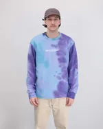 Толстовка Anteater Hoodlong Tie Dye Синяя