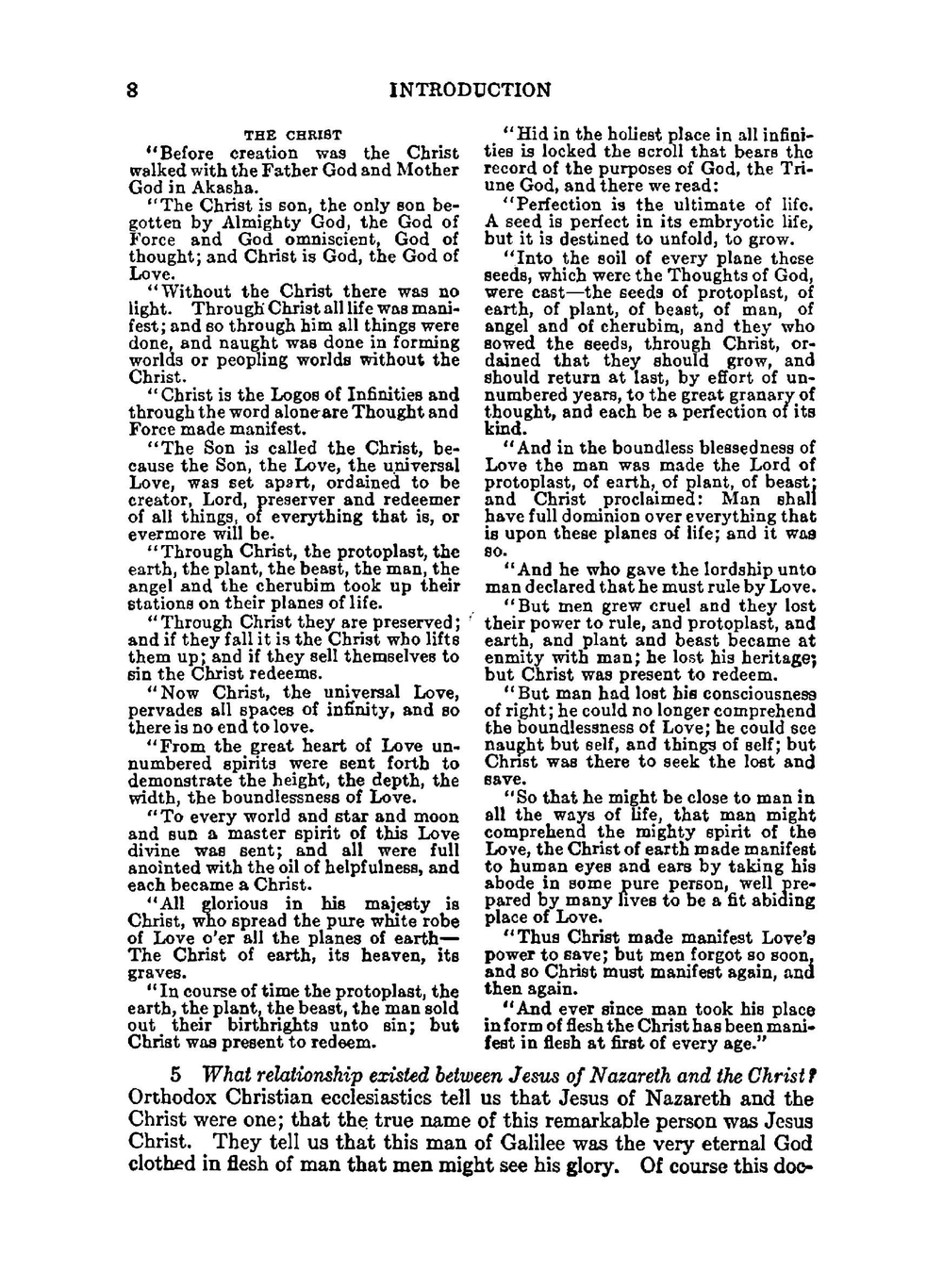 The aquarian gospel of Jesus the Christ | Levi