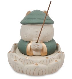 Lucky Cats KT-31/2 Подставка для благовоний «Кот»