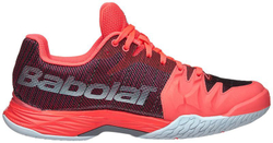 Женские Кроссовки теннисные Babolat Jet Mach II All Court Women - fluo pink/silver/fandango