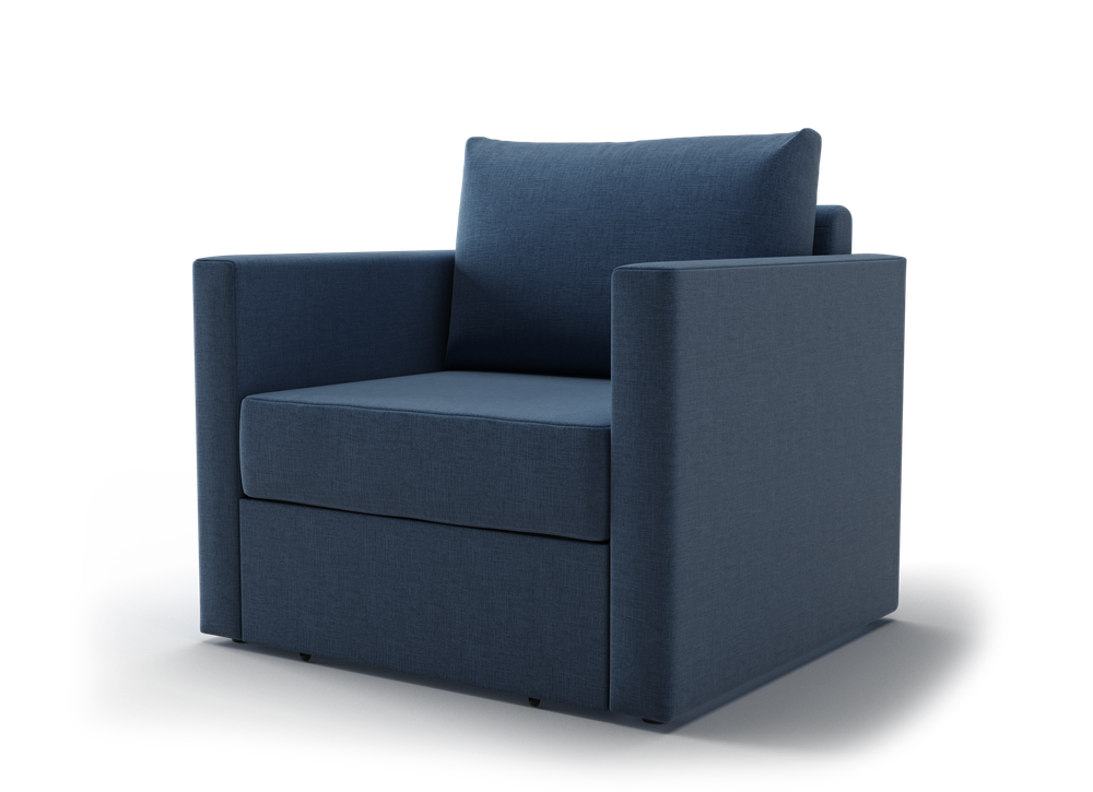 Кресло-кровать Альфа (Шифт темно-синий)