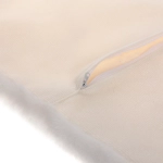 Чехол для декоративной подушки «SOFI», 43*43 см, иск. мех, цвет белый