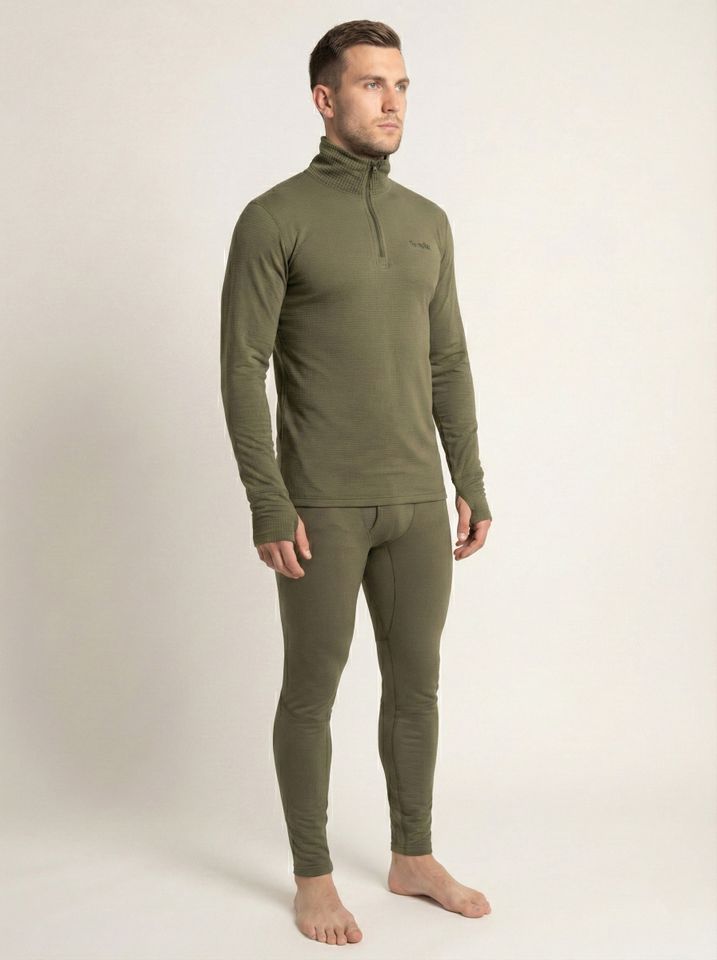 Термобелье Thermo Flex перфорированное (олива)