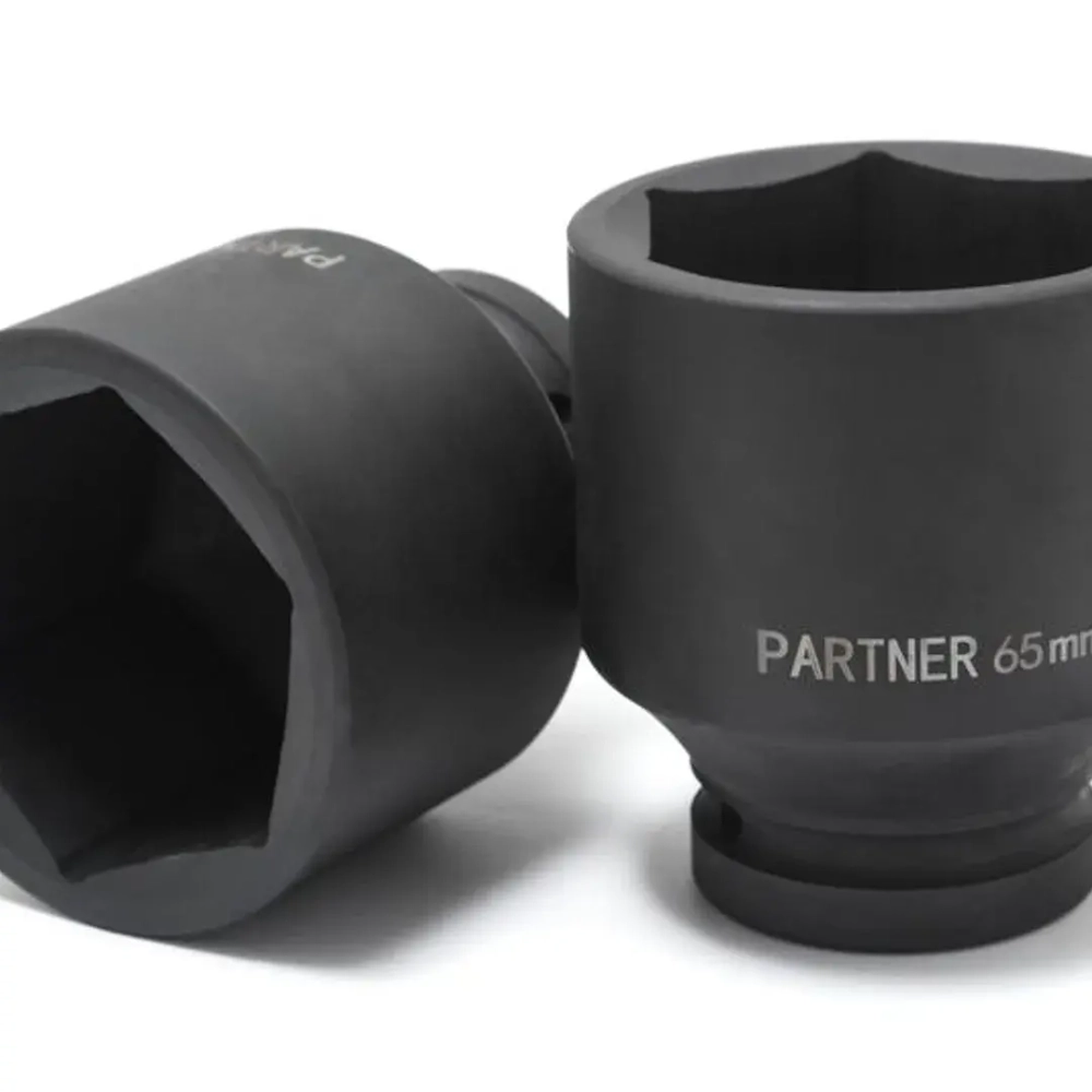 Головка ударная глубокая, 38мм (6гр) 1'' Partner PA-48510038
