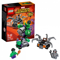 LEGO Super Heroes: Халк против Альтрона 76066 — Mighty Micros: Hulk vs. Ultron — Лего Супергерои Marvel Марвел DC Comics комиксы