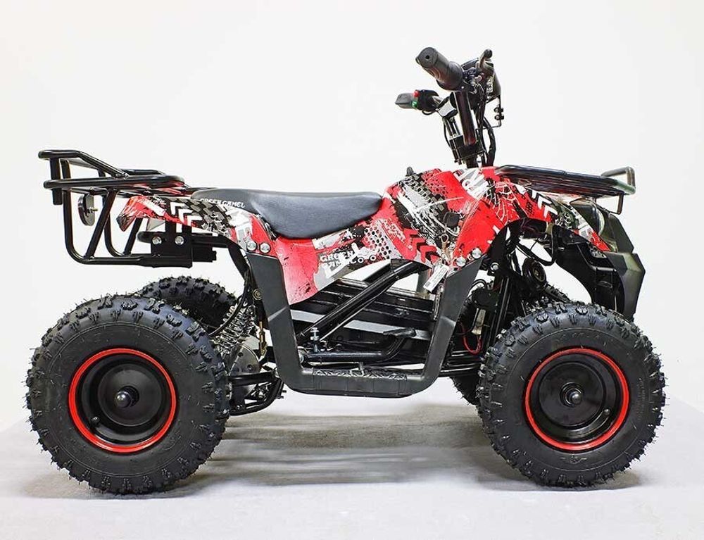 Квадроцикл GreenCamel Гоби K45 (36V 800W R6 Цепь) быстросъем, ножной тормоз электр.