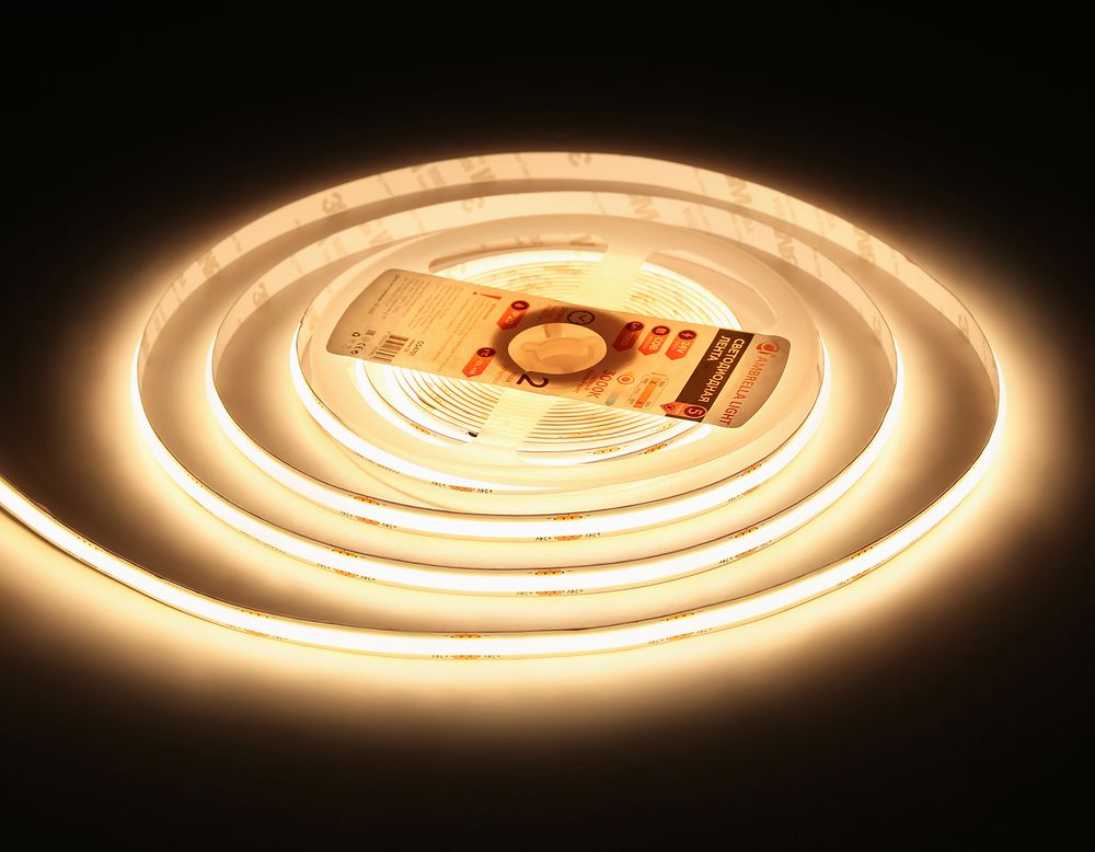 Ambrella Светодиодная лента Ambrella Light GS4701 COB 480Led /12W m/ 24V IP20 3000K 5m LED Strip 24V GS4701