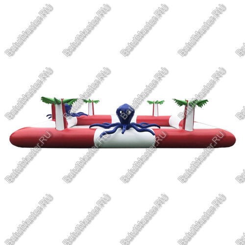 Надувной бассейн «Осьминог», 7*7*1,5 м