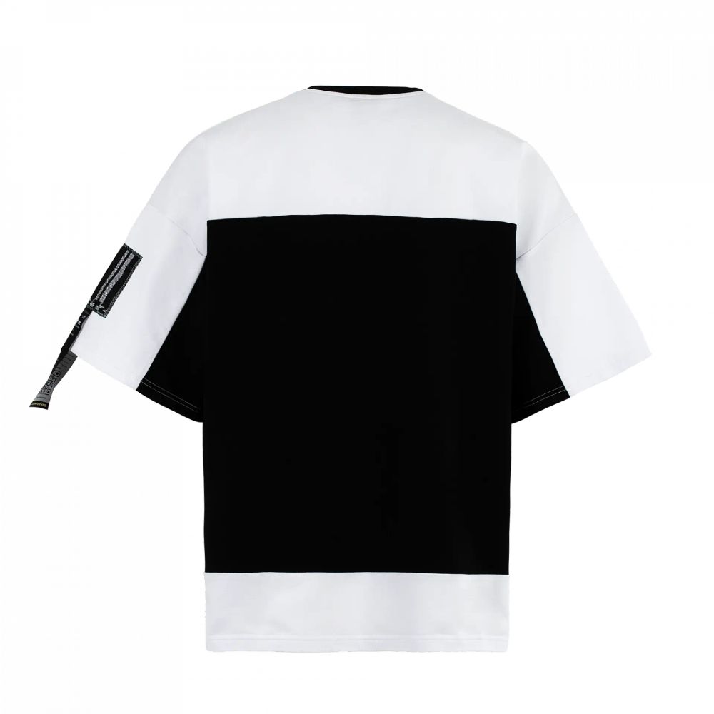 Футболка Heartz Natalie Kimono черно-белая