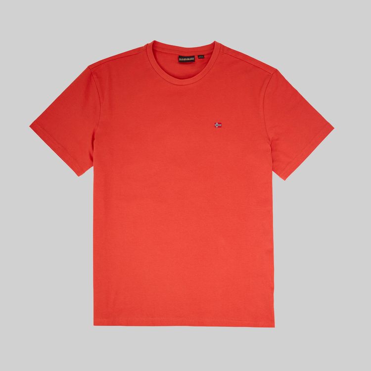 Футболка мужская Napapijri Salis Short Sleeve Sum артикул:NA4H8DR14 - купить в магазине Дайс