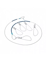 Кукан с 5-ю карабинами