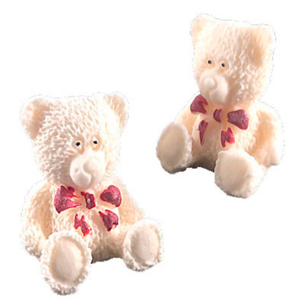 Сахарные фигурки, Медвежонок светлый 40*40*50 мм