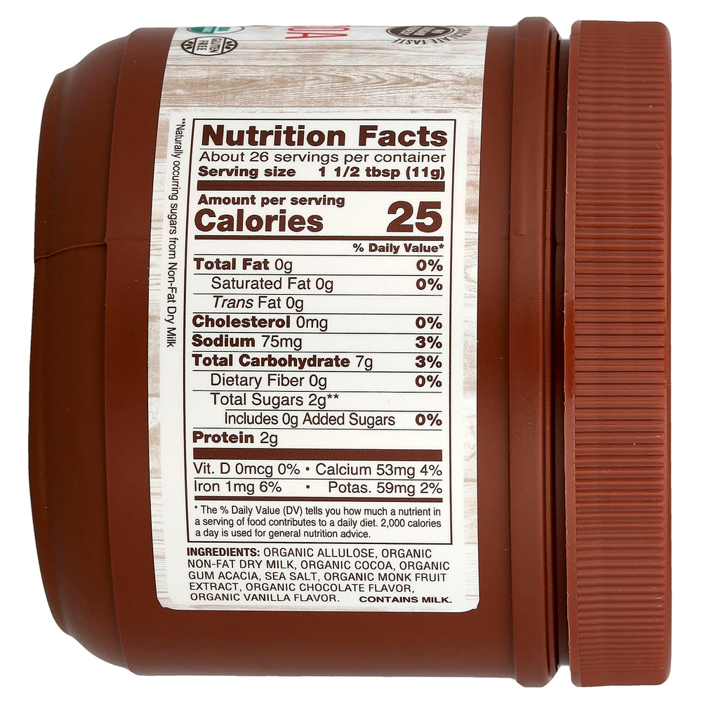 NOW Foods, Real Food, органическое горячее какао, 284 г (10 унций)