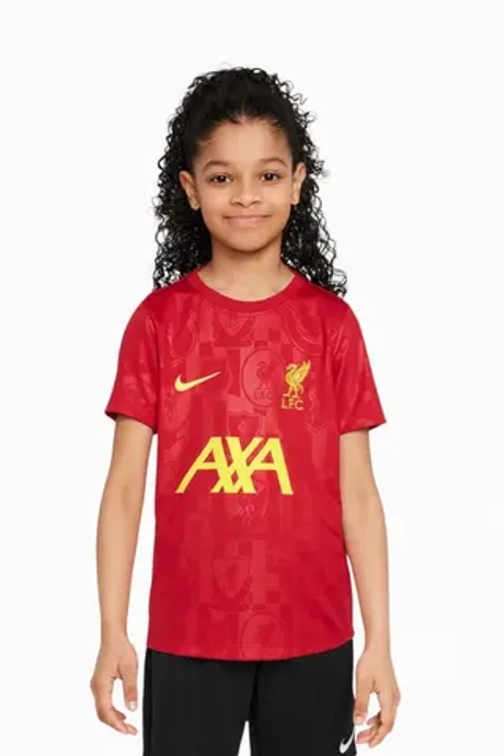 Футболка Nike Liverpool FC 24/25 Pre-Match Junior - красный
