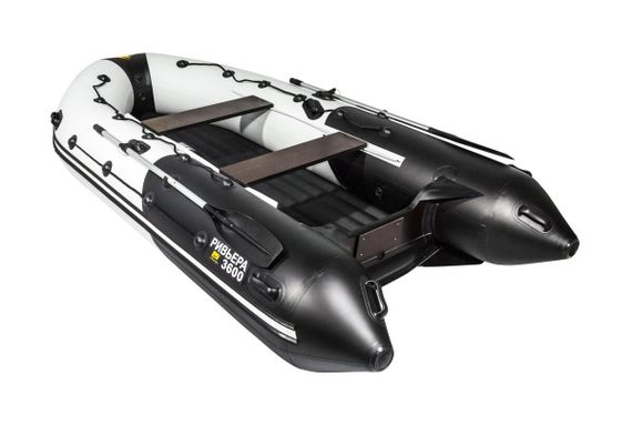 Лодка ПВХ РИВЬЕРА 3600 НДНД Компакт