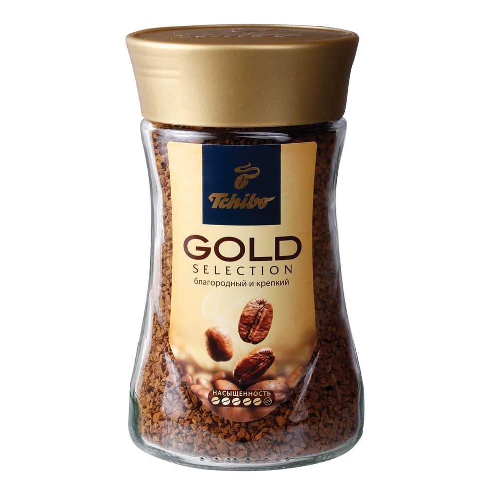 Кофе растворимый Tchibo Gold Selection 190 г