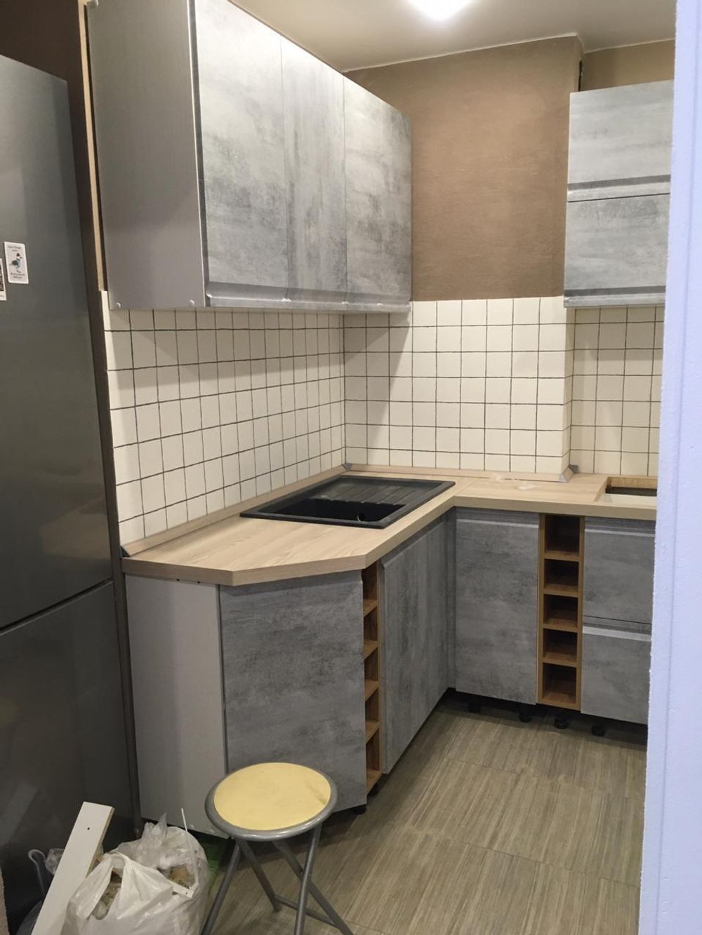 Модульная кухня "Бронкс" 1,8м Доломит