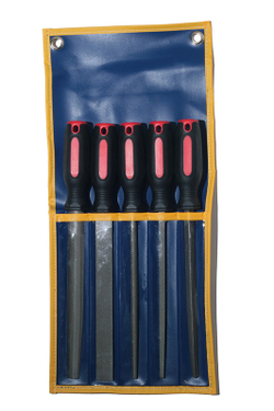 Набор напильников 200 мм, 5 предметов, KA-F1012-8, СТАНКОИМПОРТ