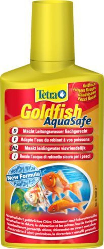 AquaSafe Goldfish 250мл, кондиционер для золотых рыб на объем 500л