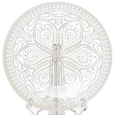 Тарелка десертная 19,5см «Бохо» бежевый 10327SLBD44