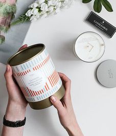 Saffron Sandalwood, свеча Natural Math, Kobo Candles