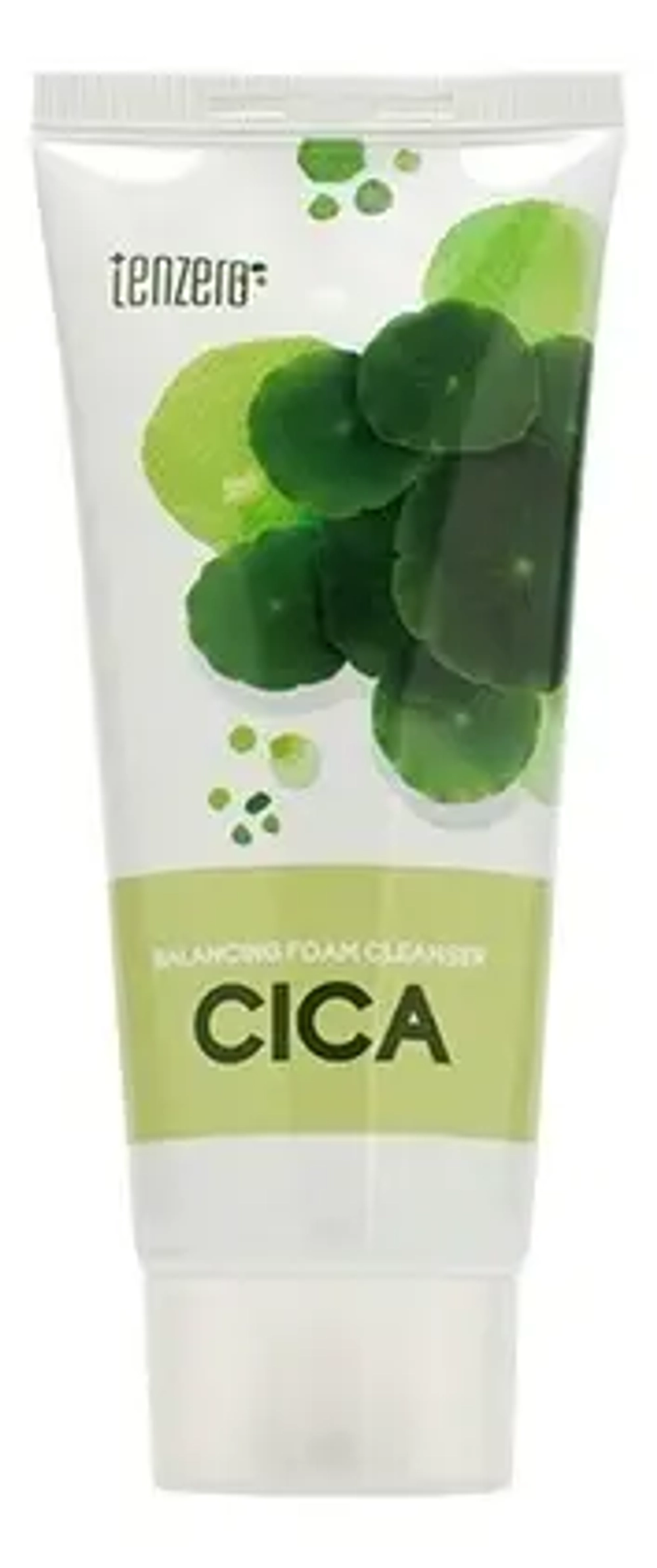 TENZERO Пенка для умывания с  экстрактом центеллы азиатской 100мл BALANCING FOAM CLEANSER - CICA