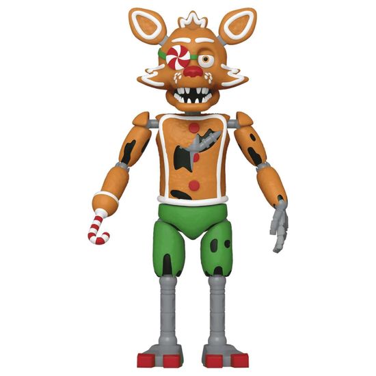 Фигурка Funko Action Figure Games FNAF Holiday Gingerbread Foxy 72483 / Фигурка Фанко ПОП! по мотивам компьютерной игры "Пять ночей с Фредди", Фокси