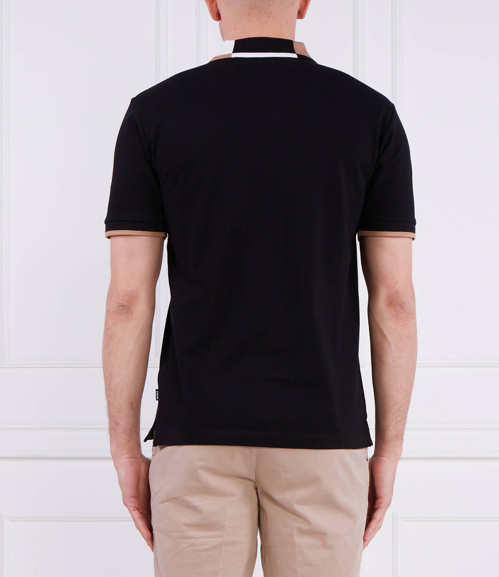 Поло Parlay 177 BOSS BLACK - черный(50488275)