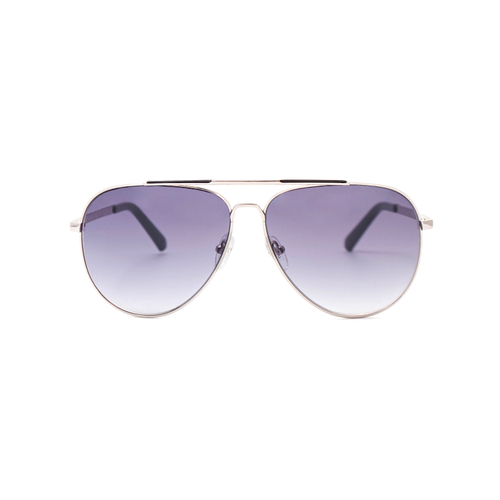 Солнцезащитные очки GUESS 00059 10B авиатор серебряные