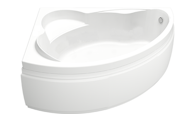 Ванна акриловая BAS Лагуна левая 1700х1000 с каркасом