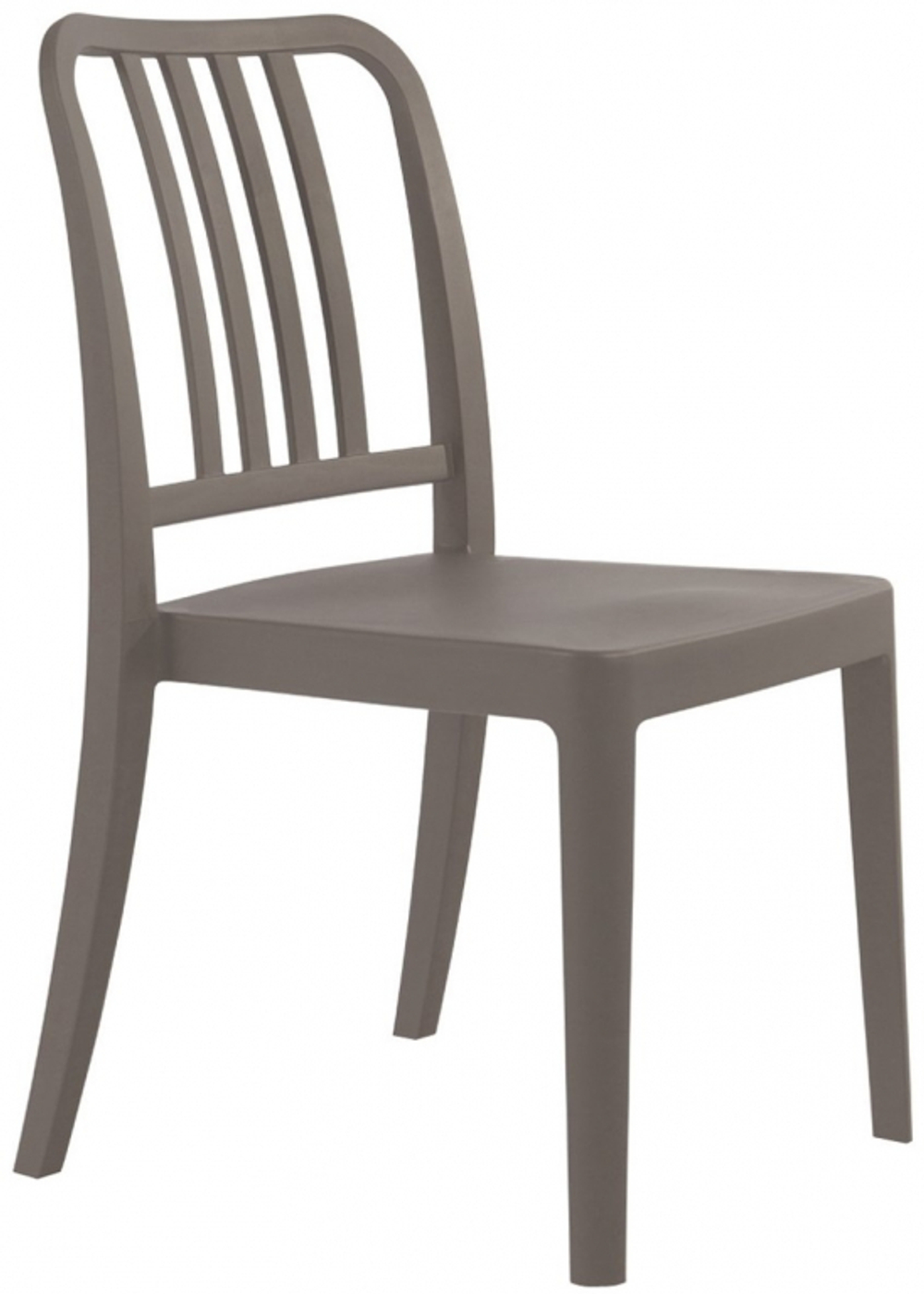 Стул пластиковый Papatya Varia-S, тортора