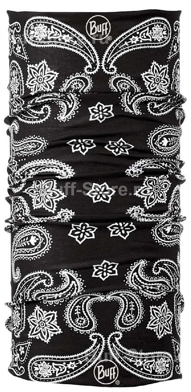 Многофункциональная бандана-труба Buff Cashmere Black Фото 1