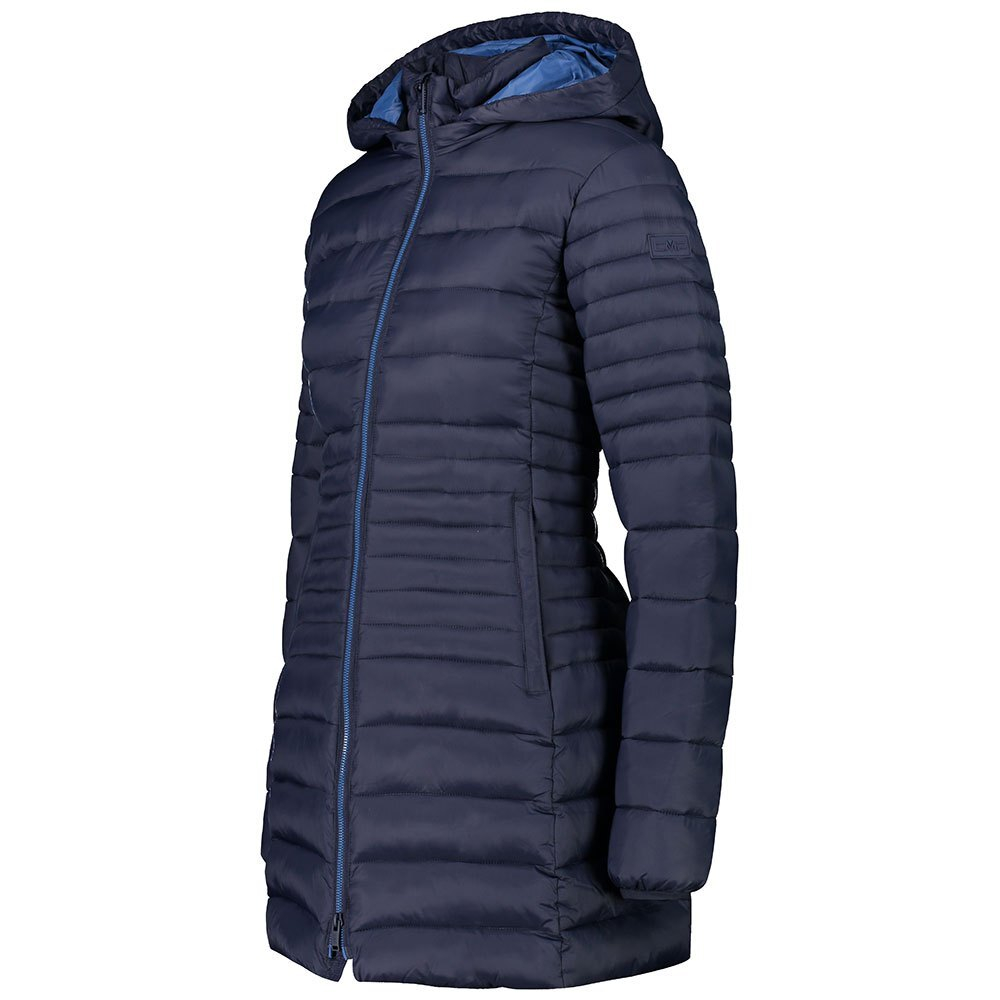 Куртка CMP Woman Snaps Hood Parka ,  артикул 30K3676, цвет Blue-sea (12NM)