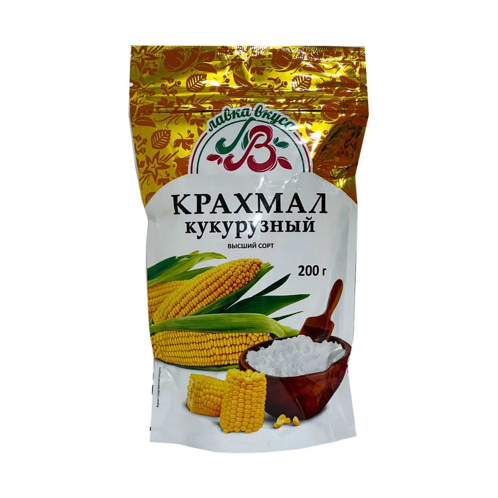 Крахмал кукурузный 200гр Лавка вкуса
