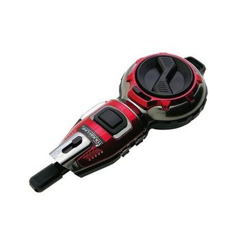 Отбивка строительная, чернильная Shinwa, 15м, автовозврат шнура, красный металлик