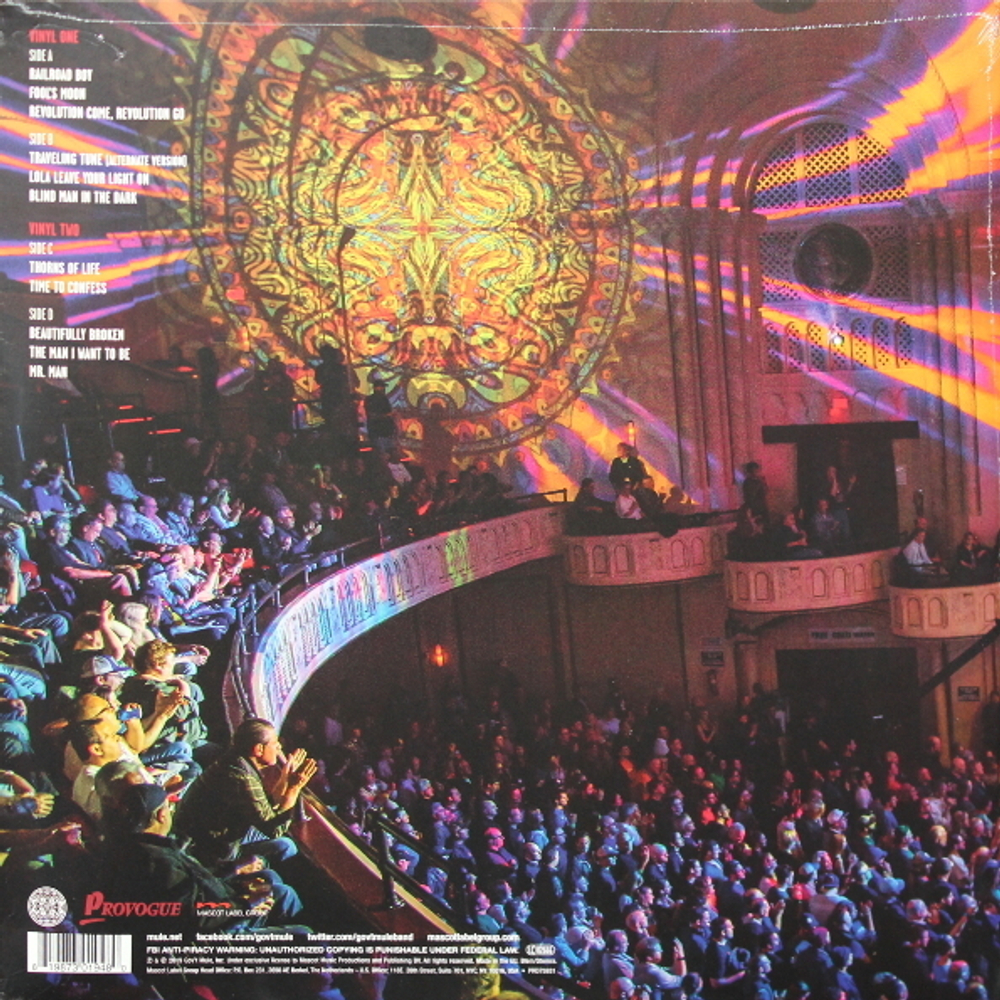 Gov't Mule / Bring On The Music, Live At The Capitol Theatre Vol.1 (Coloured Vinyl)(2LP)