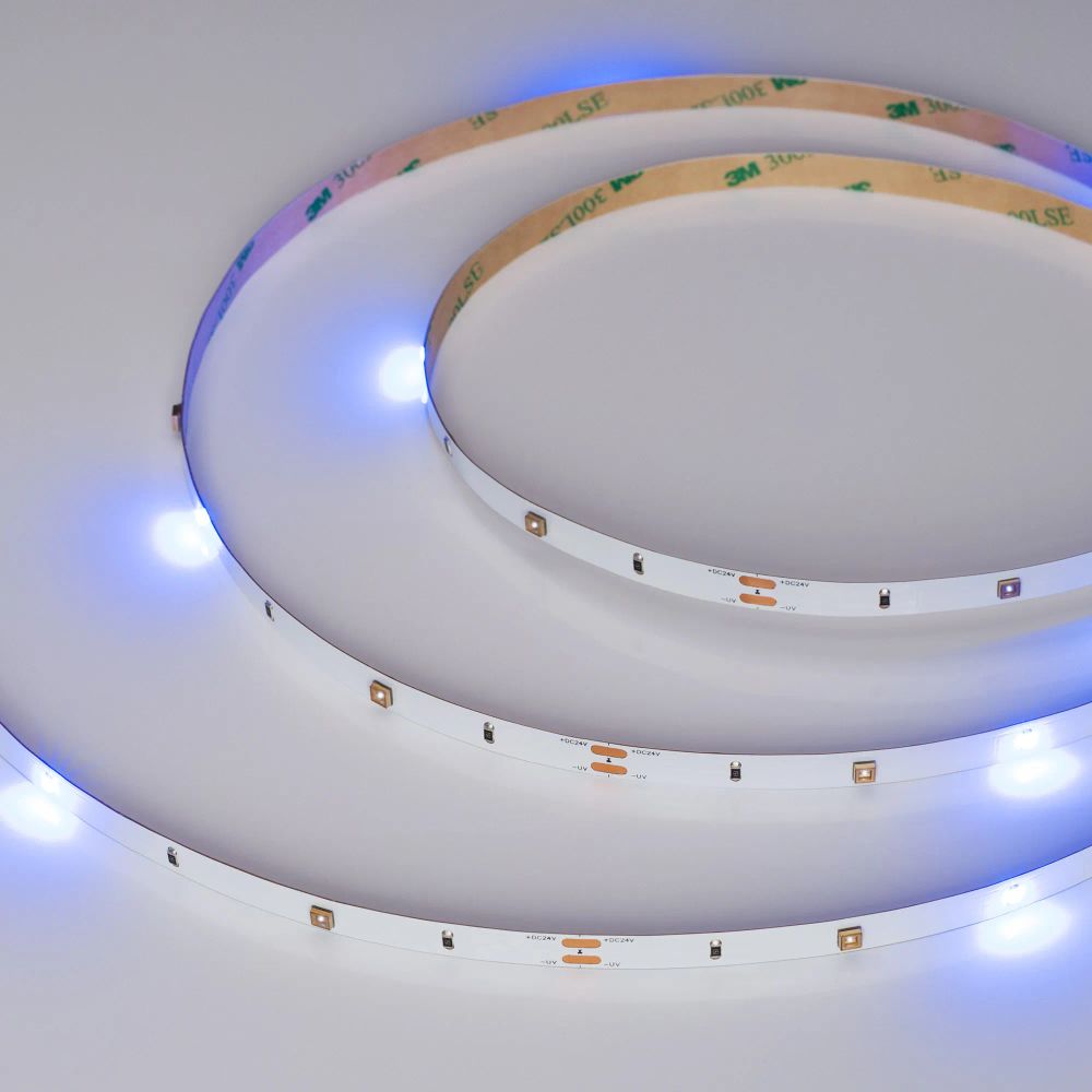 Светодиодная лента RT-G12-8mm 24V UVC270 (2.9 W/m, IP20, 3737, 5m) (Arlight, -) 033220