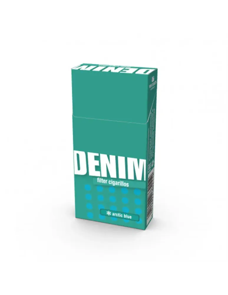 М. Сигариллы Denim Arctic Blue (Ментол, мята)