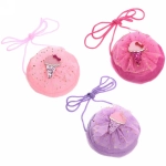 Сумочка детская «Little Fairy - Мороженое», цвет розовый, малиновый, сиреневый, 9см