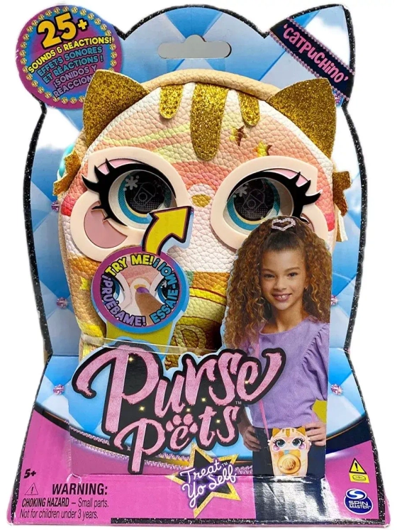 Интерактивная сумочка Кошечка Catpuchino Purse Pets