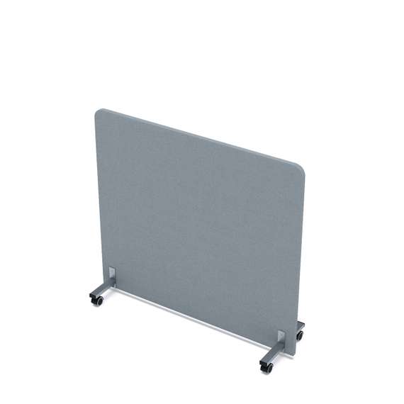 011.МП.1211 Акустическая мобильная перегородка на колесных опорах (1200*377*1100)