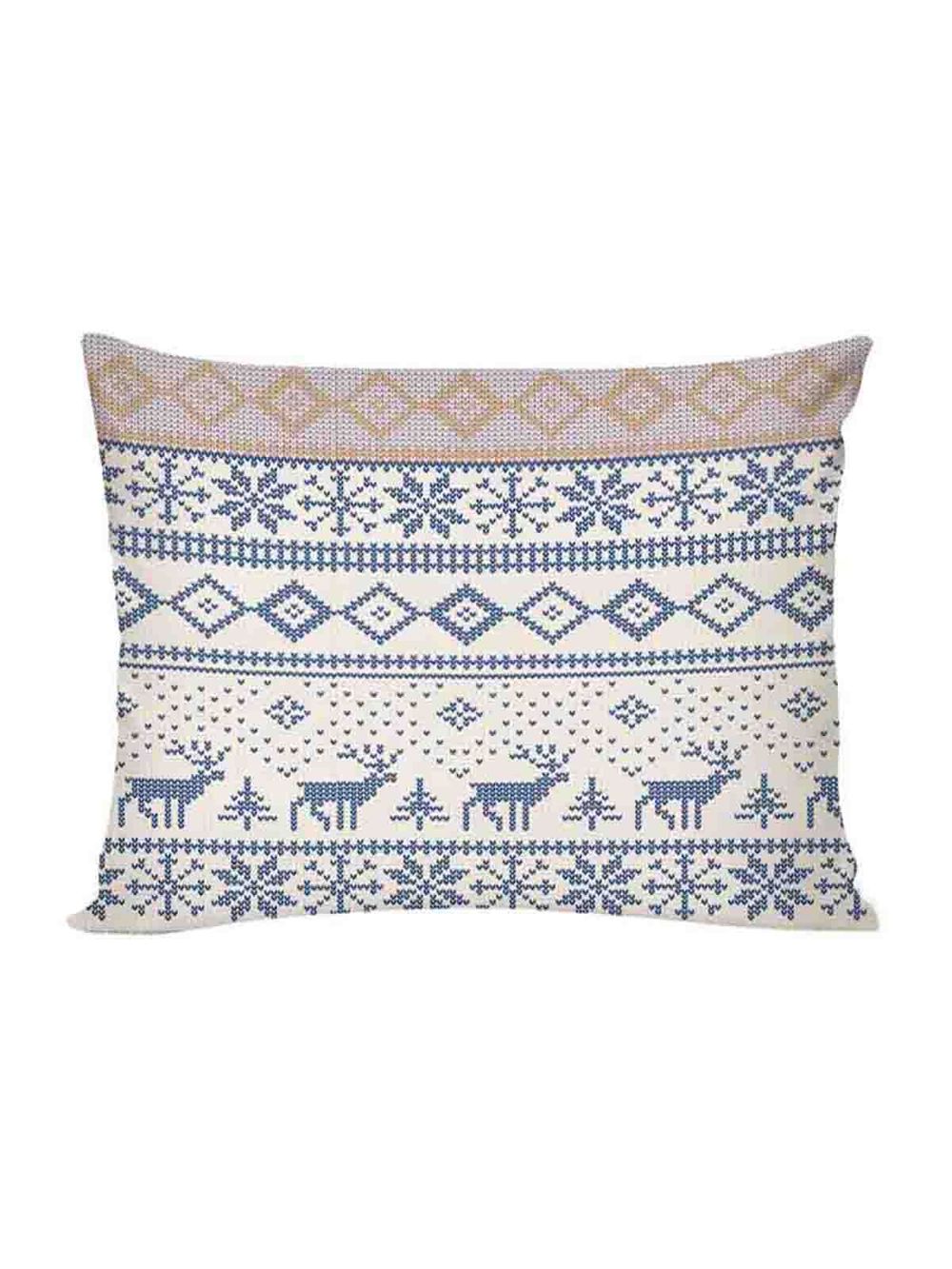 Постельное белье перкаль Сказка "Скандинавия/Вязание" 1,5-сп Наволочка 50х70 см 1 шт Простынь 150x215 см Пододеяльник 145x215 см