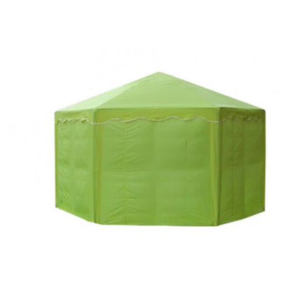 Шатер-беседка Митек 6 граней желтая