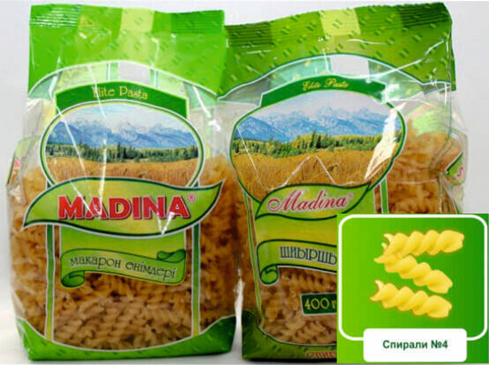 Макароны Мадина Спирали 400 г