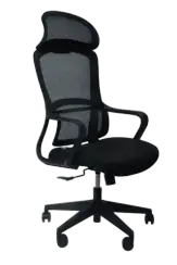 Офисное кресло SPARX FRS-1 Rust Black (ткань / сетка, черный)