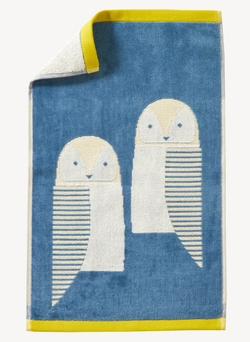 Полотенце 70х130 Blanc des Vosges Grand Duc Glacier голубой