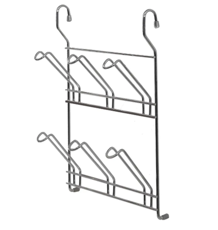 Полка для 6-ти бокалов Delinia 24x10x34см сталь цвет хром