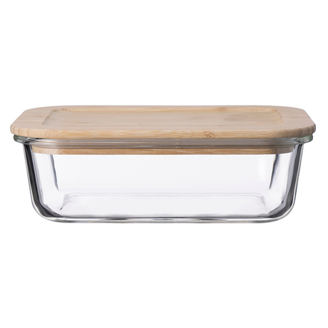 Контейнер для запекания и хранения с крышкой из бамбука 640мл Smart Solutions