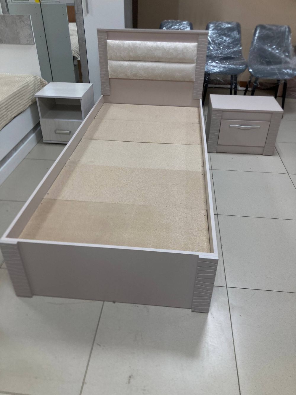 Кровать Монако LIGHT КР-17 кашемир 900